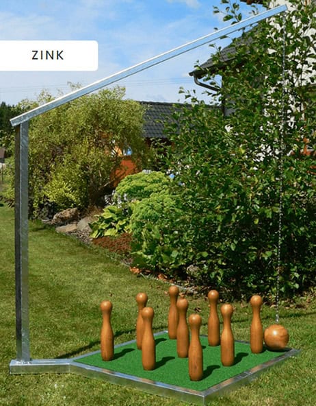 CS_Billiard_zink Gartenzapfen aus Zink - CS Billiard